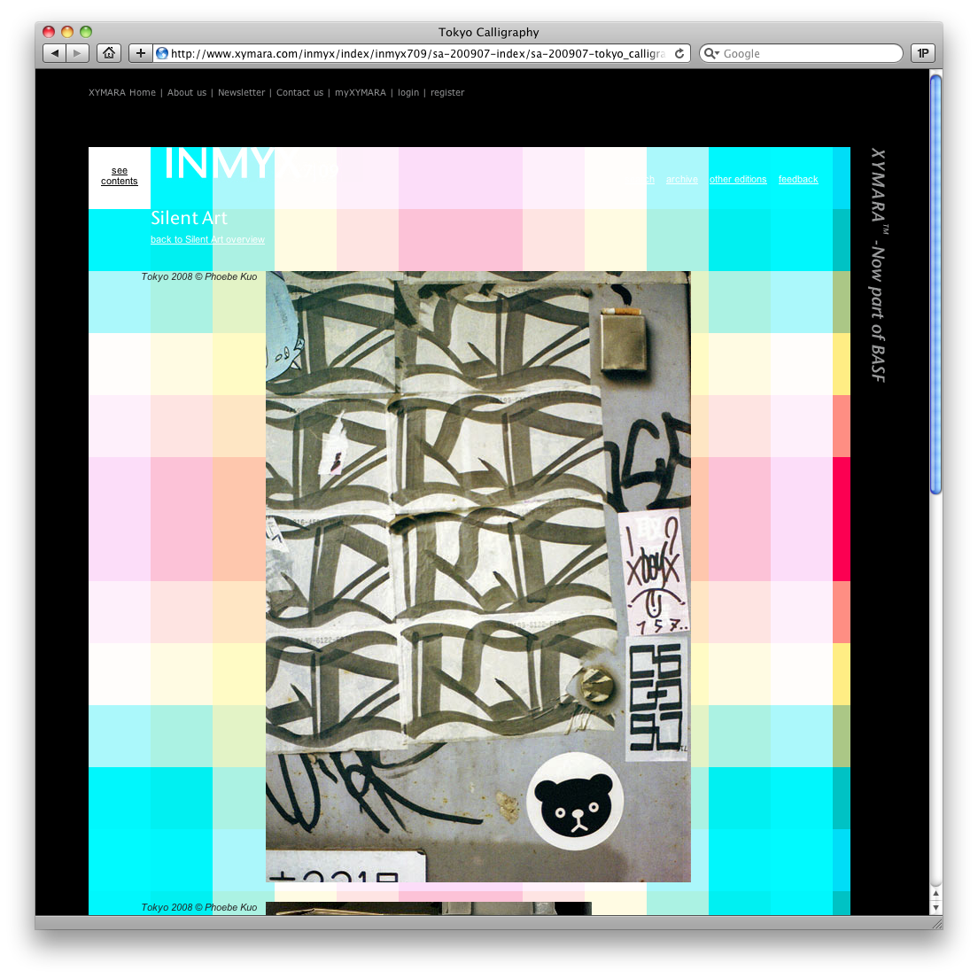 Designmagazin INMYX für Ciba