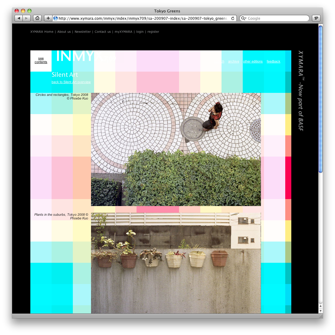 Designmagazin INMYX für Ciba