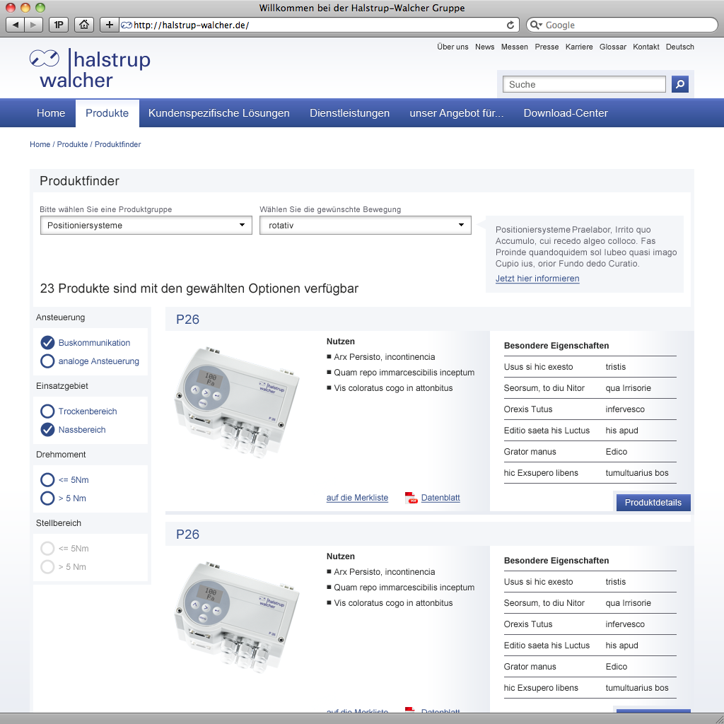 Neue Corporate Website der Halstrup Walcher Gruppe online!